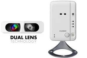 WiFi security camera with remote viewing