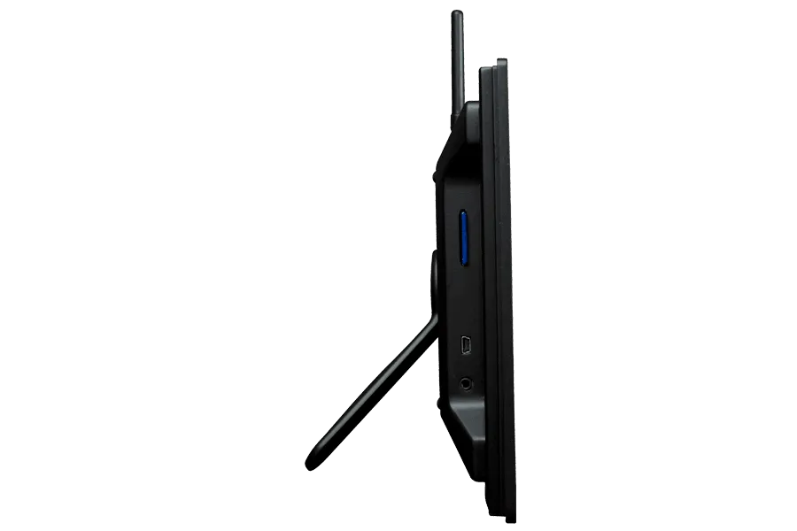 Wireless camera home system with motion detection, 9 inch monitor