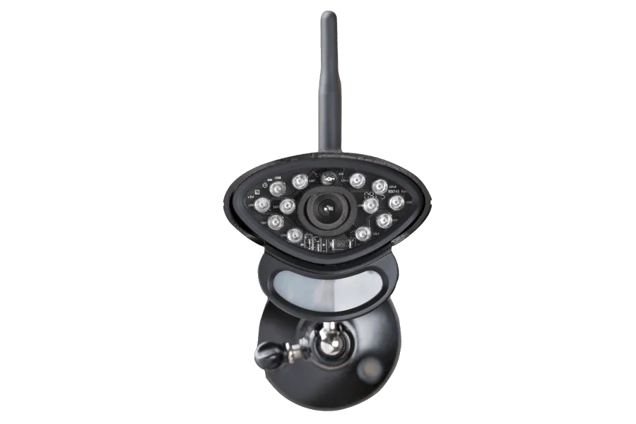 Wireless camera home system with motion detection, 9 inch monitor