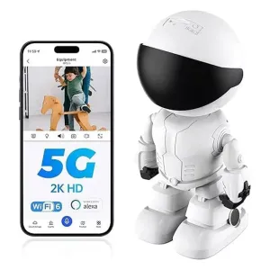 Wireless Indoor Motion Detection Robot CameraYour New Home Guardian
