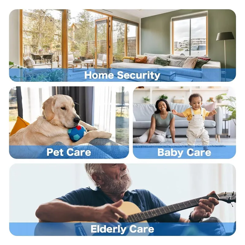 Wireless Indoor Motion Detection Robot CameraYour New Home Guardian
