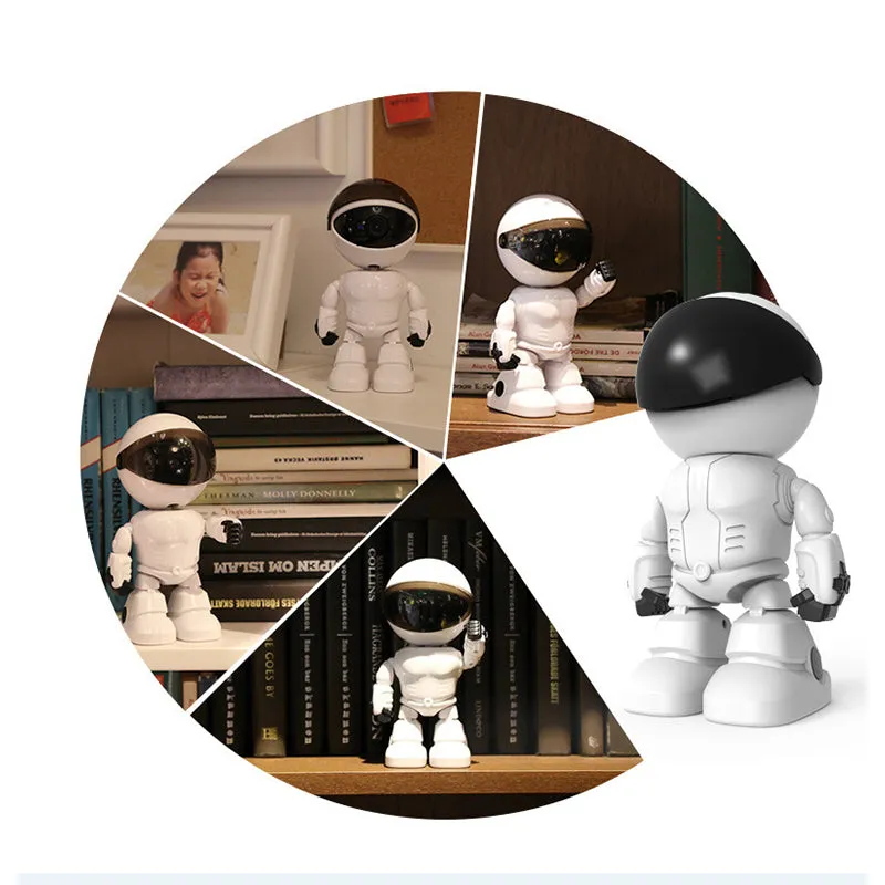 Wireless Indoor Motion Detection Robot CameraYour New Home Guardian