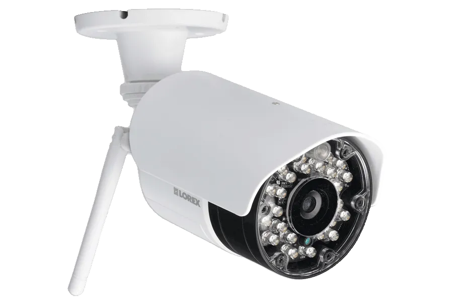 Wireless security cameras with dual receiver