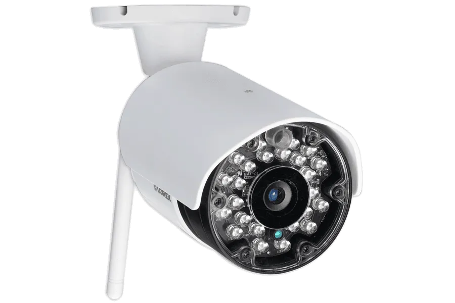 Wireless security cameras with dual receiver