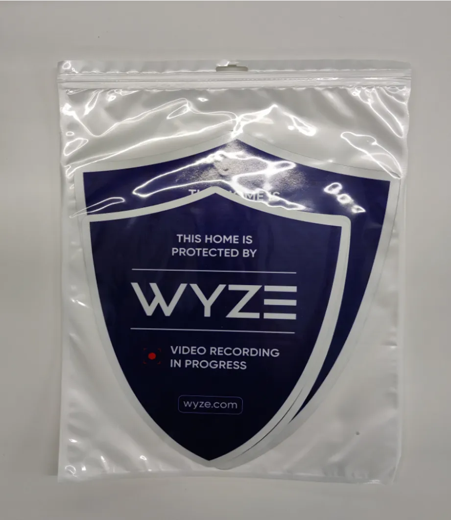 Wyze Security Reflective Sticker
