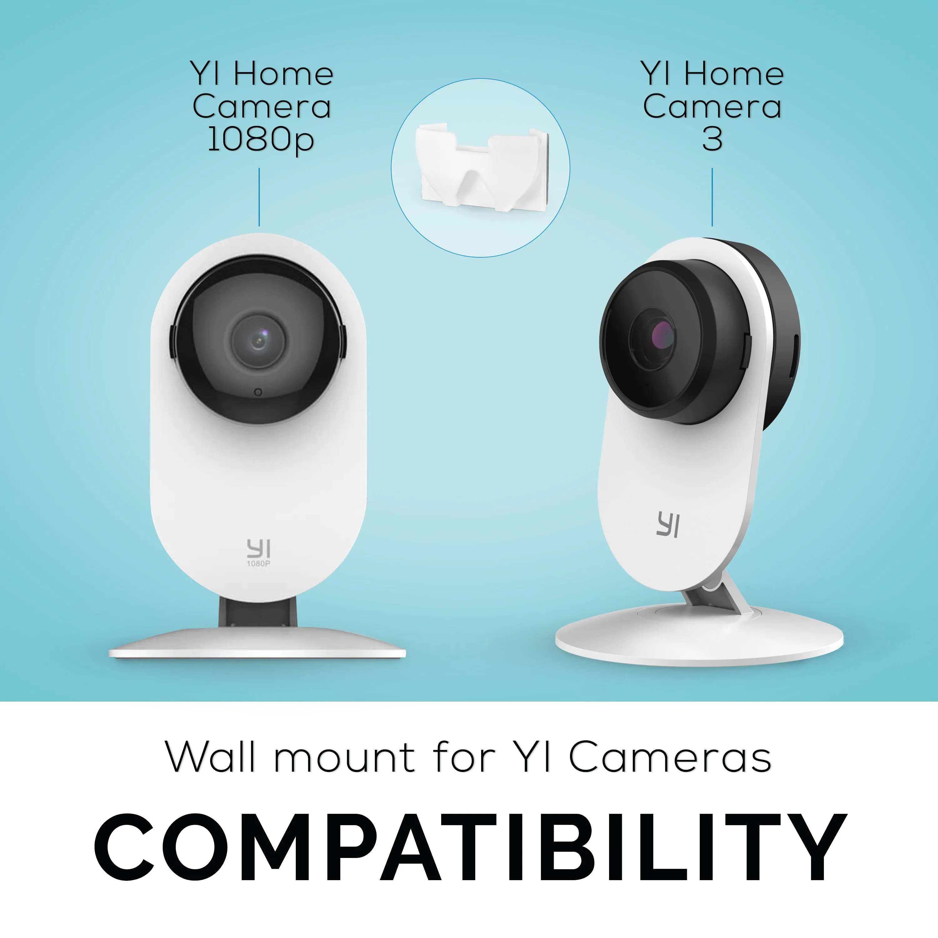YI Home Adhesive Corner Mount - Easy to Install, No Screw or Mess